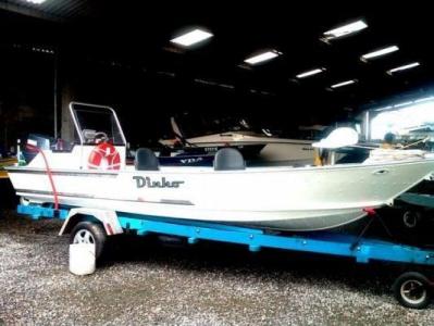 Vendo lancha robalera 19 pés - ano 29 - em estado de zero