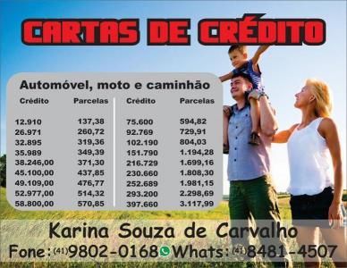 Cartas de Crédito sem juros e sem entrada