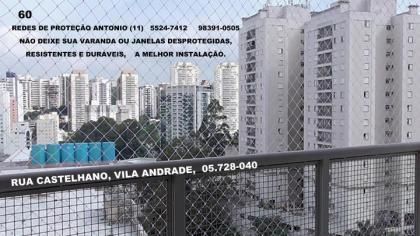 Redes de Proteção na Rua Castelhano, Redes na Vila Andrade, (11) 5524-7412