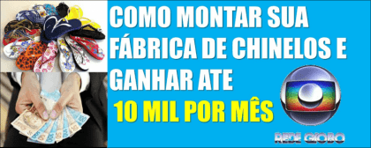 Montar sua Própria Fábrica de Chinelos