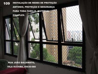 Redes e Telas de Proteção na Vila Suzana,  Rua João Baldinato, (11)  5524-7412