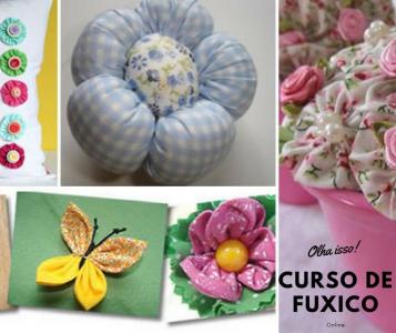 Curso de Artesanato - fuxico