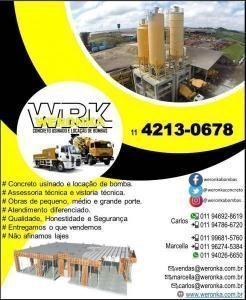 Concreto Usinado e Locação de Bombas