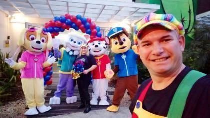 Patrulha Canina cover personagens vivos Festa Infantil