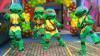 Tartarugas Ninja Cover personagens vivos Festa Infantil