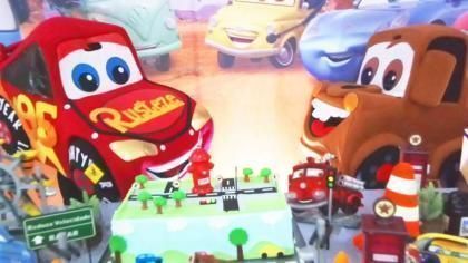 McQuen Carros cover personagens vivos Festa Infantil