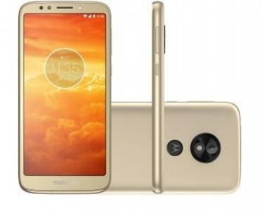 Smartphone Motorola Moto E5 16GB Ouro 4G Quad Core - 2GB Tela 5.7” Câm 13MP + Selfie 5MP Dual Chip Dourado