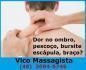 Massagem Terapêutica Massoterapia Quiropraxia para dor nervo ciático, dor nas costas, dor lombar, dor na coluna, torcicolo, ombro, pescoço