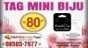 TAG mini para Biju