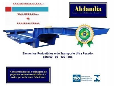 Semi Reboques e Carretas para cargas pesadas