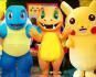 Pokemon Pikachu cover personagens vivos Festa Infantil