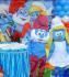 Smurfs Cover personagens vivos para festas infantil