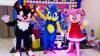 Sonic e Amy cover personagens vivos Festa Infantil animação