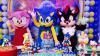 Sonic e Amy cover personagens vivos Festa Infantil animação