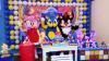Sonic e Amy cover personagens vivos Festa Infantil animação