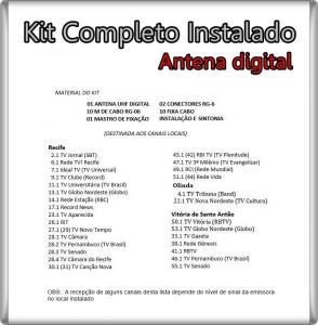 Coletiva de Antena para prédio