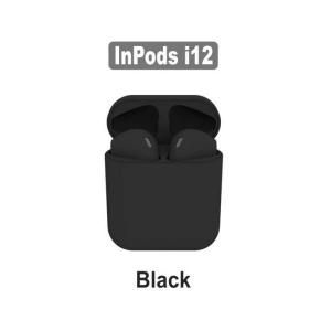 Fone Sem Fio Bluetooth i12 Preto