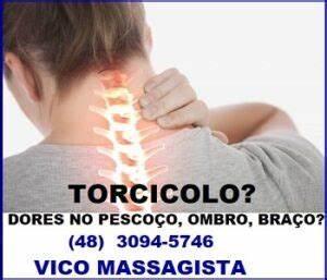 Massagem para dor de torcicolo - centro, São José SC