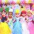 Princesas personagens vivos festa infantil
