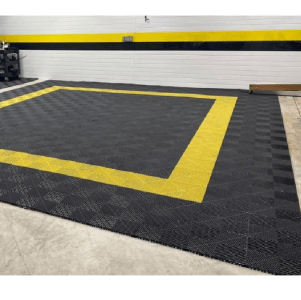Estrados piso plástico 30x30cor preto decoração em geral