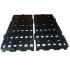 Piso pallet estrados plástico 50x25x4,5 uso comercial