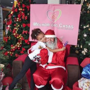 personagem vivo papai noel