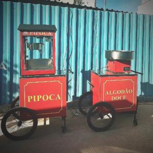 Carrinho de algodão doce para Festas e Eventos