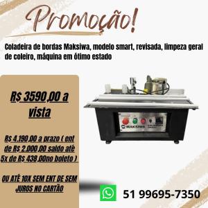 Coladeira de Bordas maksiwa smart